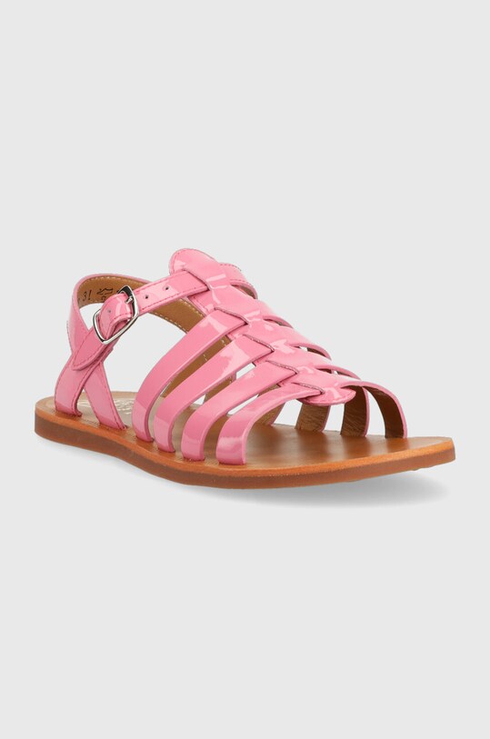 Pom D'api sandale din piele pentru copii O1GYAG0406.31.34 roz SS23
