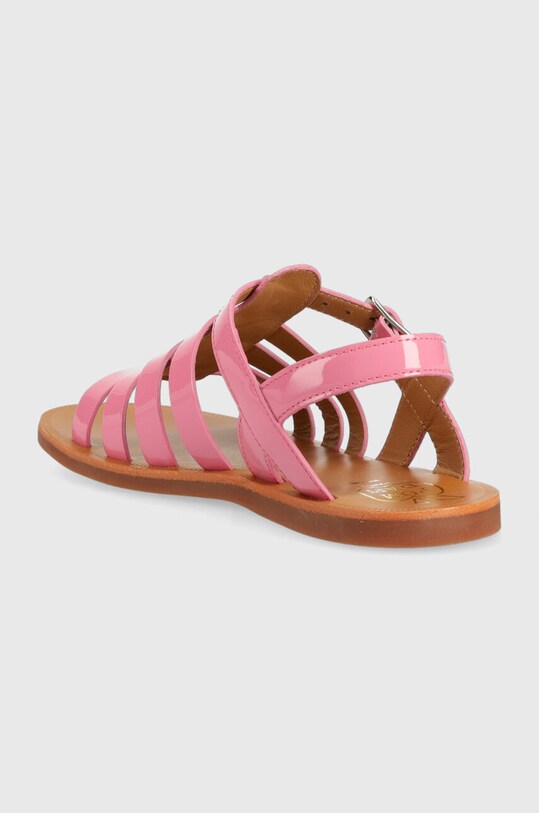 Fete Pom D'api sandale din piele pentru copii O1GYAG0406.31.34 roz