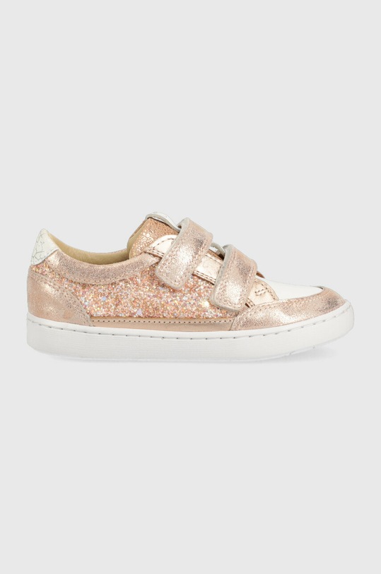 Shoo Pom sneakersy skórzane dziecięce niska beżowy O4GABM0404.25.32