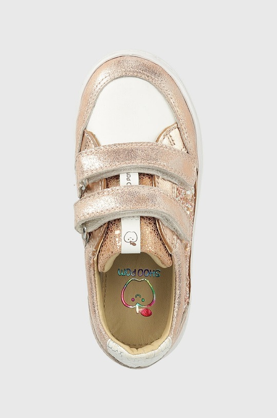 Shoo Pom sneakersy skórzane dziecięce beżowy O4GABM0404.25.32