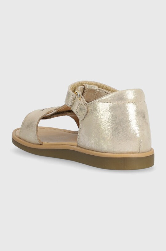 Девочка Детские кожаные сандалии Shoo Pom O4NCAD0402.24.27 золотой