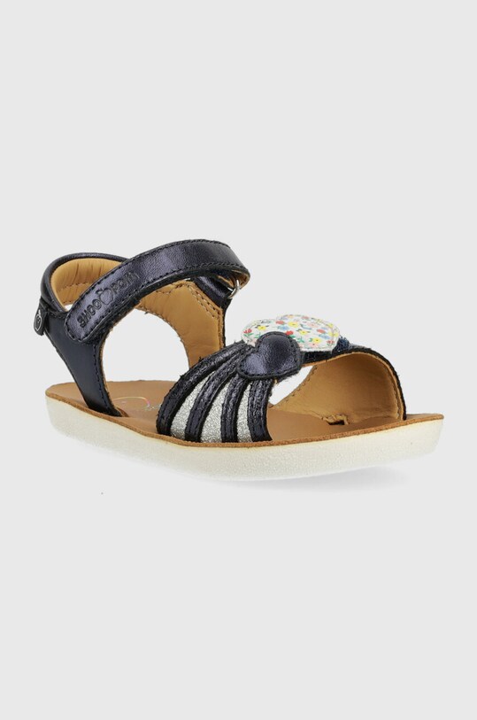 Shoo Pom sandale din piele pentru copii O4PEAK0403.25.27 bleumarin SS23