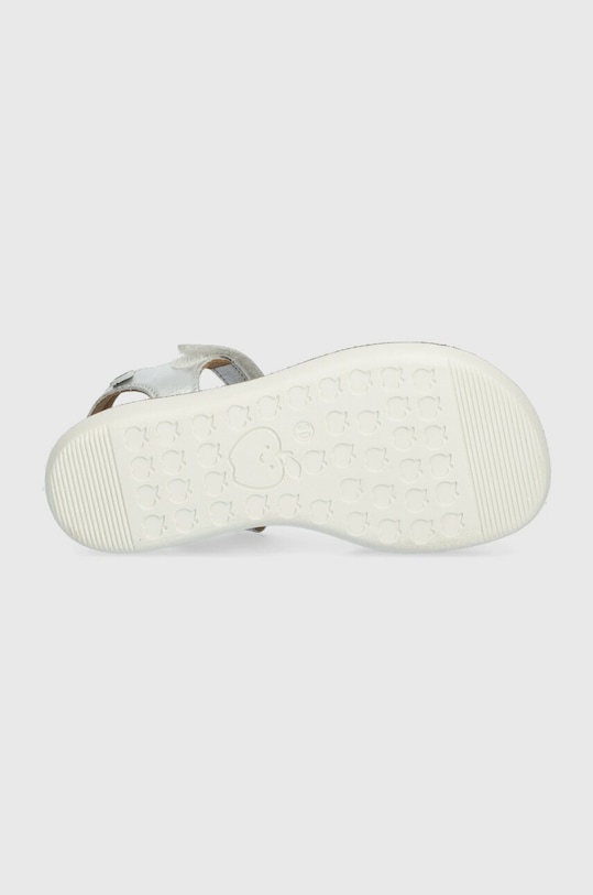 Shoo Pom sandale din piele pentru copii O4PGAK0405.28.32 argintiu