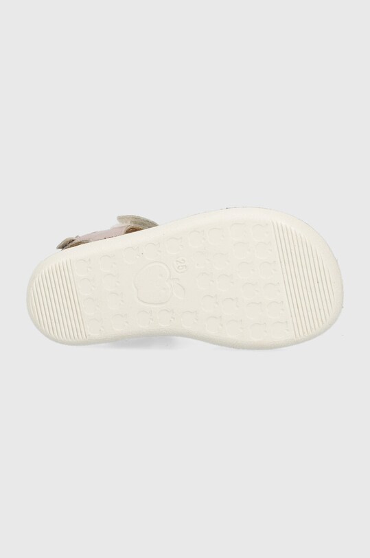 Shoo Pom sandale din piele pentru copii O4PJBR0403.24.27 argintiu