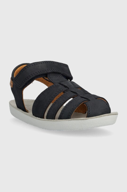 Shoo Pom sandale din piele intoarsa pentru copii O4POAW04R1.24.27 bleumarin SS23
