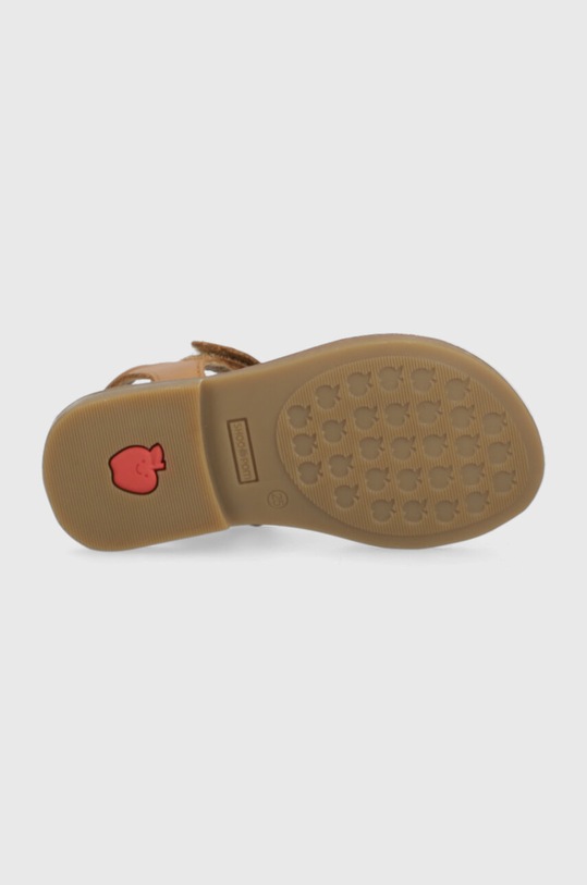 Shoo Pom sandale din piele pentru copii O4REAT0403.24.27 maro