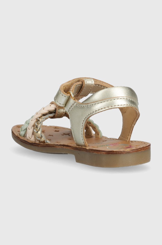 Dziewczynka Shoo Pom sandały skórzane dziecięce O4RIAK0402.24.27 srebrny