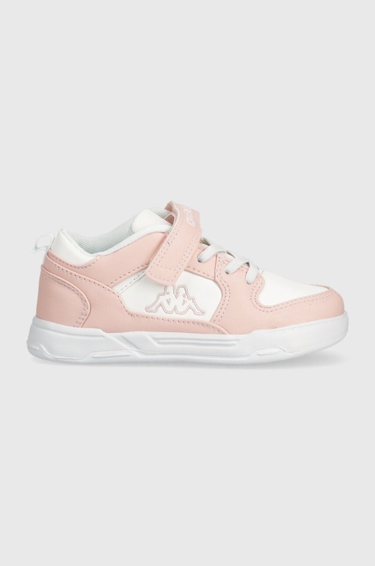 Kappa sneakersy dziecięce imitacja skóry licowej różowy 260932K