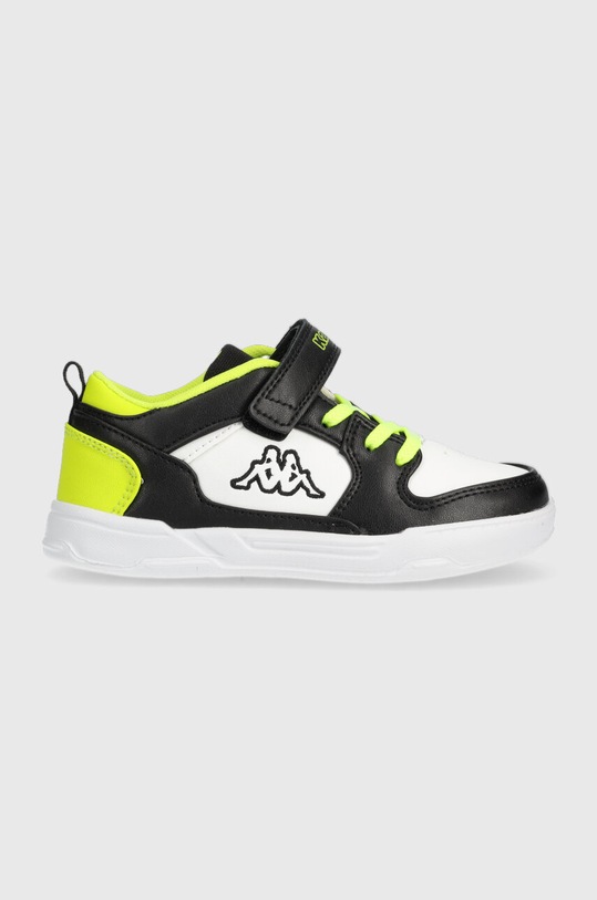 Kappa sneakersy dziecięce imitacja skóry licowej czarny 260932K