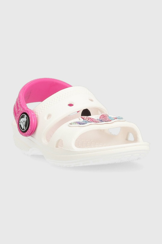 Dětské pantofle Crocs 207803.G.CROCS.CLASSIC. bílá SS23