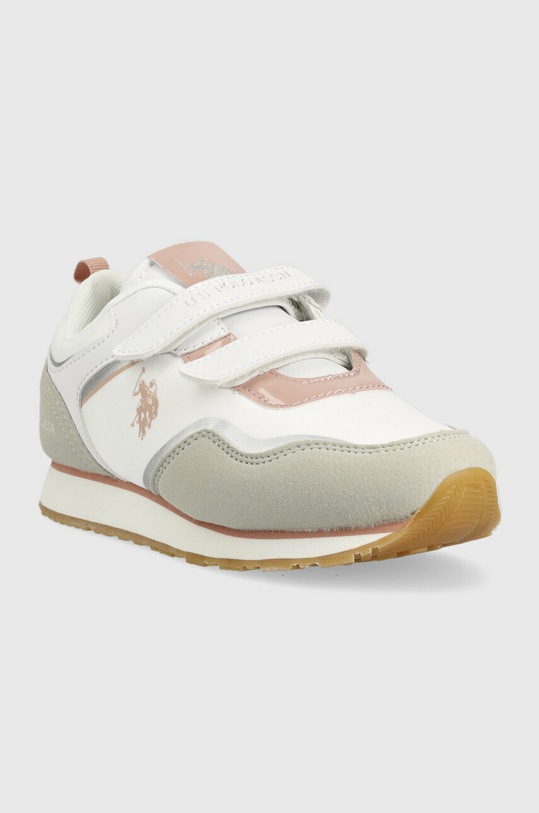 U.S. Polo Assn. sneakersy dziecięce NOBIK009 biały SS23