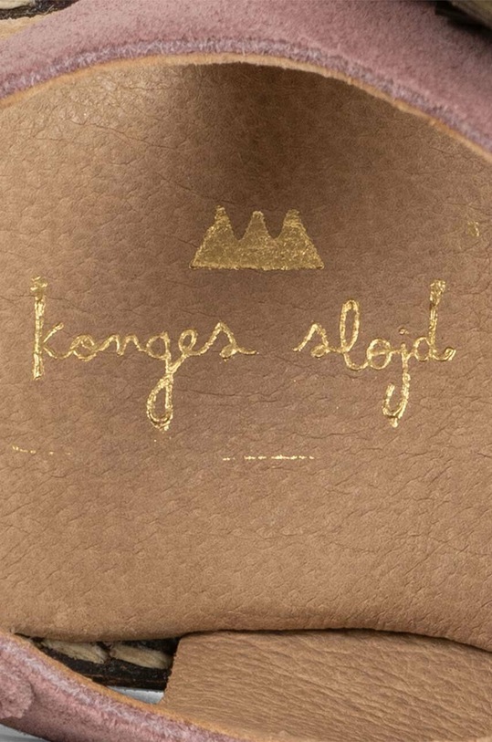 Konges Sløjd sandale din piele intoarsa pentru copii KS4943