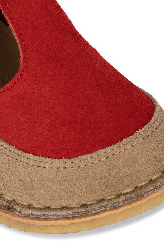 Konges Sløjd półbuty zamszowe dziecięce multicolor KS4969