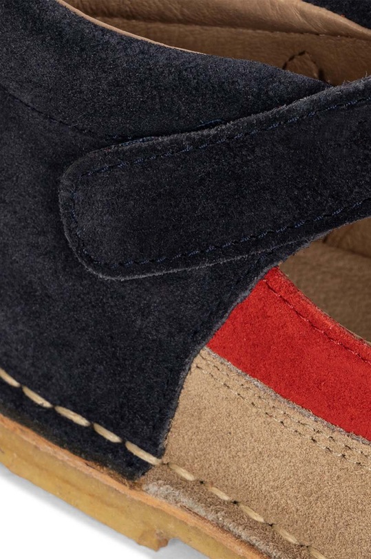 Konges Sløjd półbuty zamszowe dziecięce KS4969 multicolor