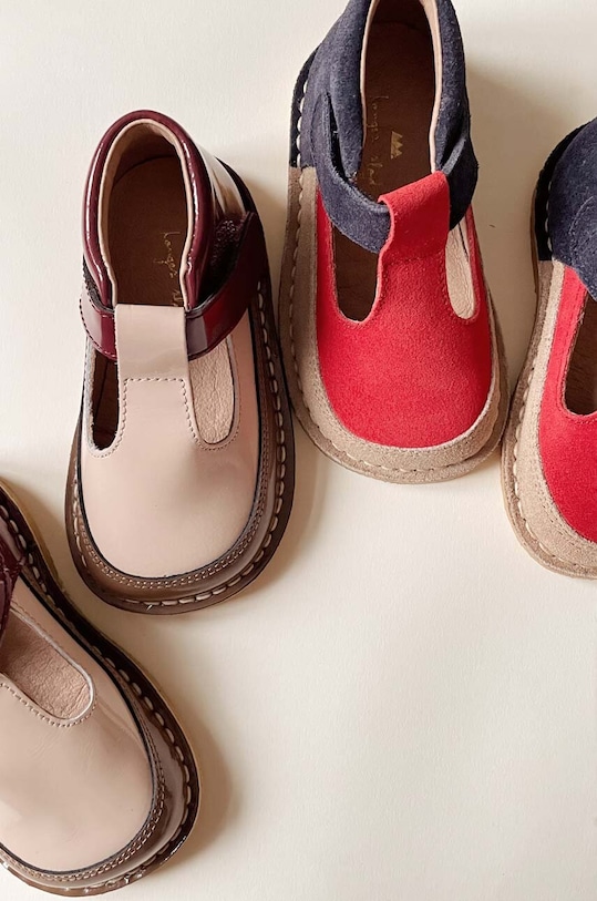 Konges Sløjd półbuty zamszowe dziecięce KS4969