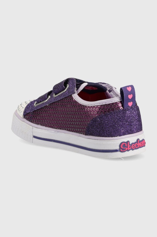 Fete Skechers tenisi copii Shuffles Itsy Bitsy 10764N.PPYX violet