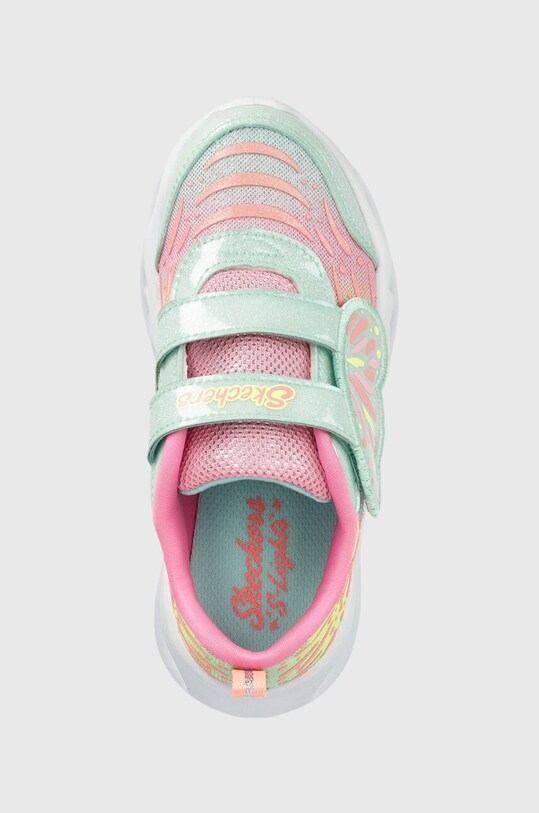 Skechers sneakers pentru copii Twisty Brights Wingin It turcoaz 302754N.PPYX