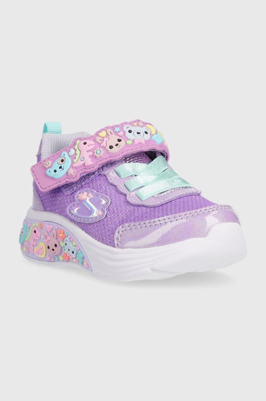 Skechers sneakersy dziecięce 303155N.PPYX fioletowy SS23