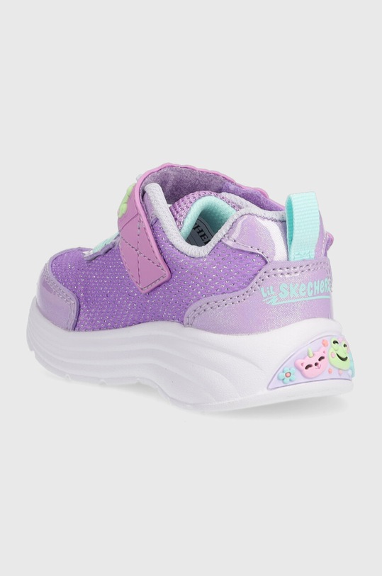 Dziewczynka Skechers sneakersy dziecięce 303155N.PPYX fioletowy