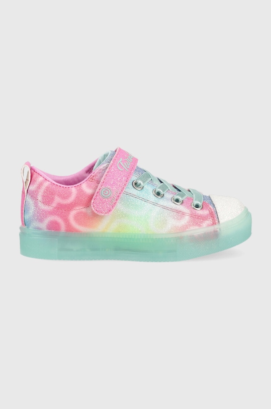 Παιδικά πάνινα παπούτσια Skechers Twinkle Sparks Ice Dreamsicle πολύχρωμο 314782L.PPYX