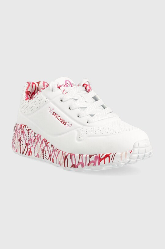 Παιδικά αθλητικά παπούτσια Skechers 314976L.PPYX λευκό SS25