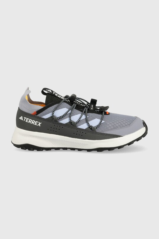 Παιδικά παπούτσια adidas TERREX TERREX VOYAGER 21 H απομίμηση λείου δέρματος μπλε HQ5829