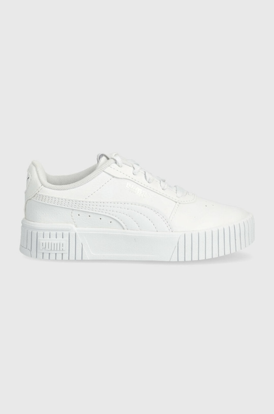 Puma sneakersy dziecięce Carina 2.0 PS Planet friendly biały 38618602.PPYX