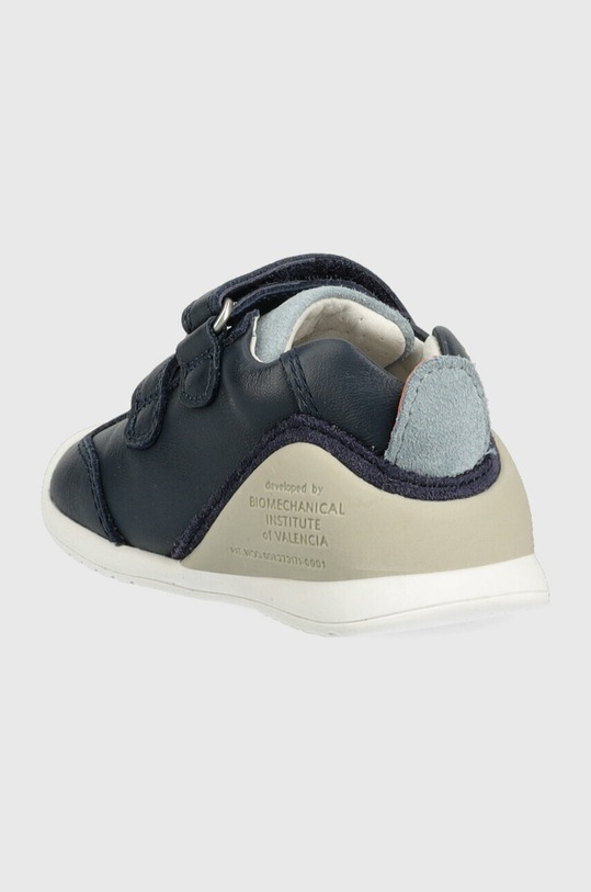 CHLAPEC Dětské kožené sneakers boty Biomecanics 232130 námořnická modř