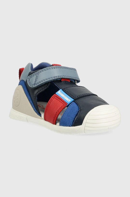 Biomecanics sandale din piele pentru copii 232149 albastru SS23