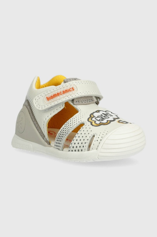 Biomecanics sandale din piele pentru copii 232150 gri SS23