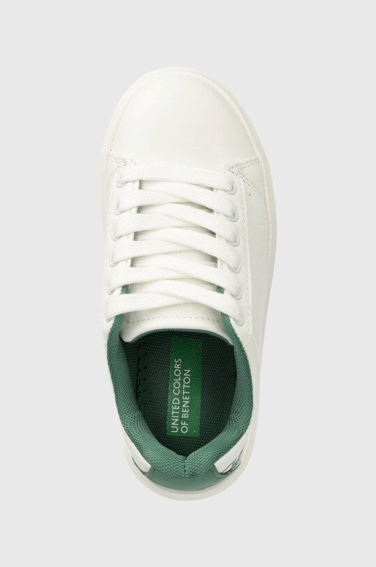 Παιδικά αθλητικά παπούτσια United Colors of Benetton λευκό 8H6DCD00K.G.SEASONAL