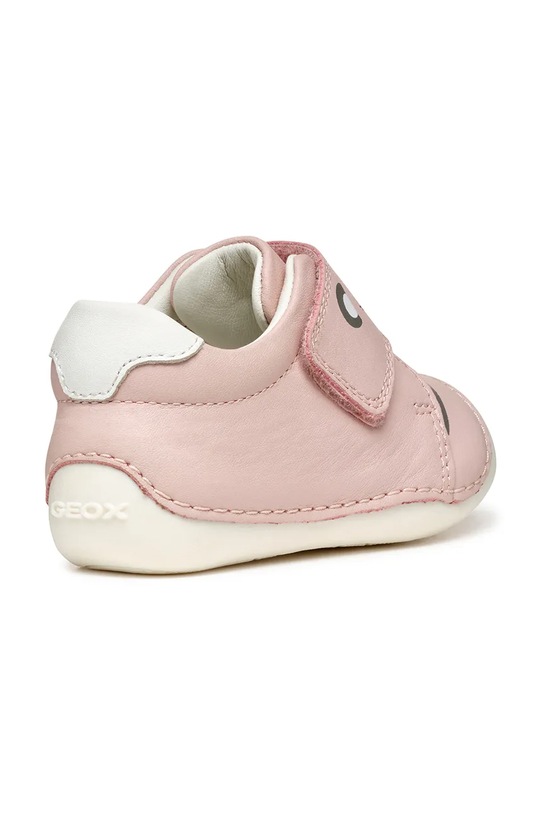 Fete Geox teniși din piele copii B3540B.00085 roz