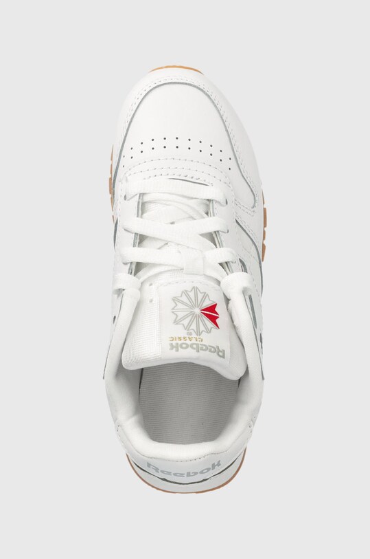 Detské kožené tenisky Reebok Classic CLASSIC LEATHER biela AR1148.PPYX