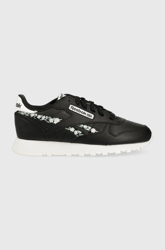 Detské tenisky Reebok Classic CL LTHR imitácia kože čierna HP9525