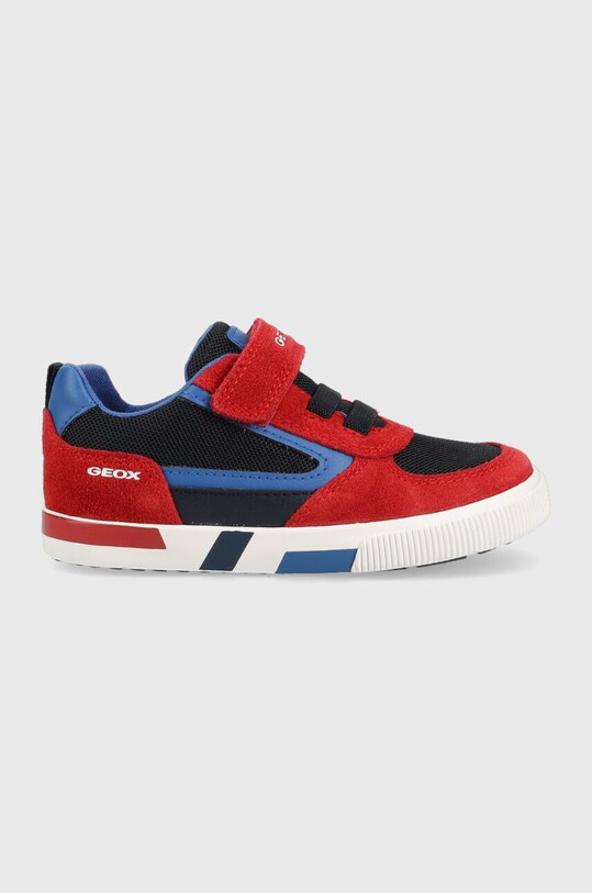 Dětské sneakers boty Geox semišová kůže červená B35A7B.01422.24.27