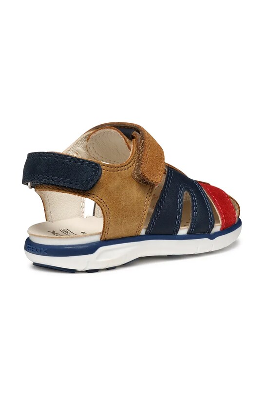 Момче Детски сандали от кожа Geox B354LA.0CL22.20.23 червен