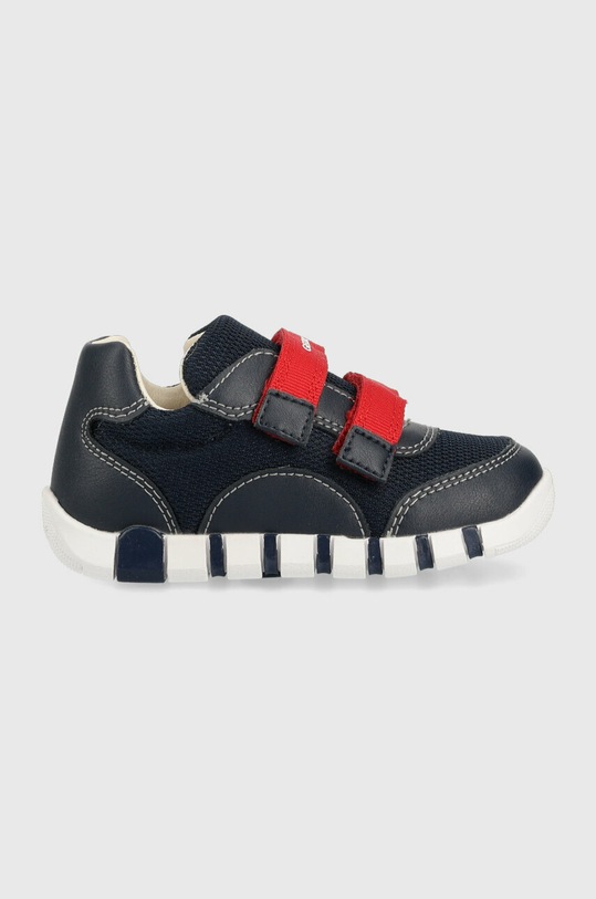 Geox sneakersy dziecięce imitacja skóry licowej granatowy B3555C.01454