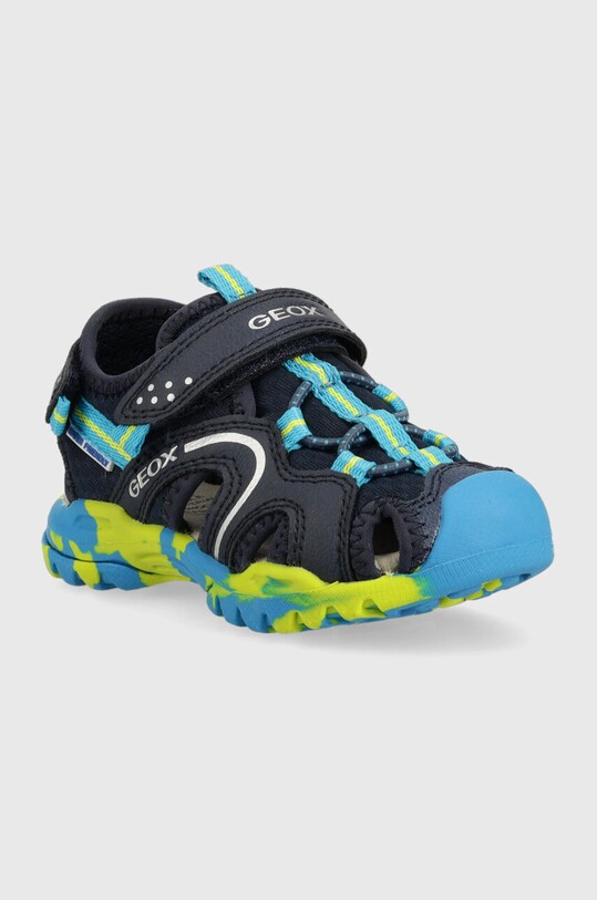 Παιδικά σανδάλια Geox J250RB.014ME.24.27 πράσινο SS23