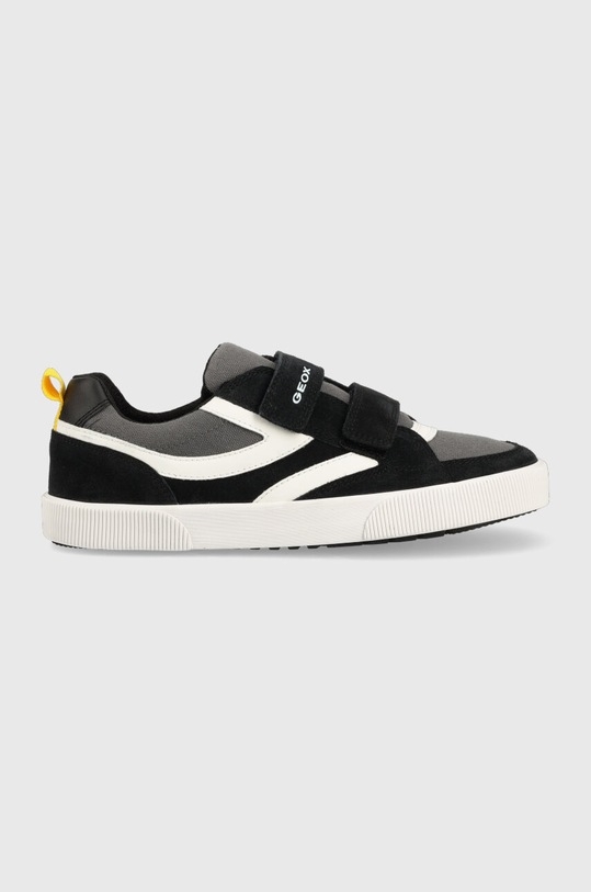 Geox sneakersy dziecięce skóra zamszowa czarny J35HLC.02210.36.39