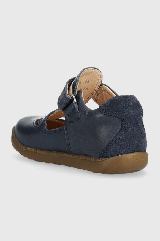 Chłopiec Geox sandały skórzane dziecięce B354NA.0CL22 granatowy