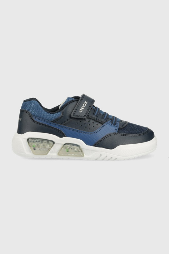 Geox sneakersy dziecięce imitacja skóry licowej granatowy J35GVB.0BU11.32.35