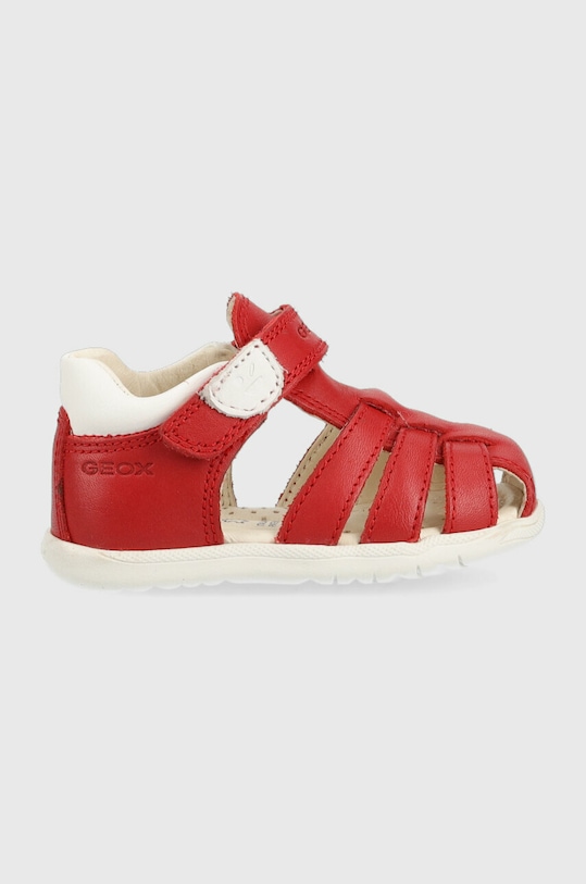 Dječje kožne sandale Geox Planet friendly crvena B254VA.08554