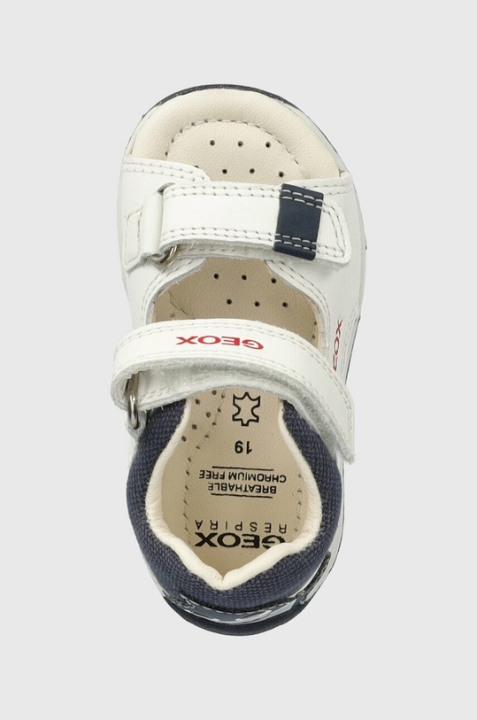 Detské kožené sandále Geox biela B350XB.08510