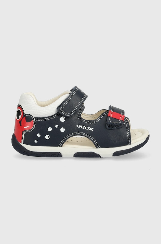 Geox sandały skórzane dziecięce tekstylny granatowy B350XB.08510