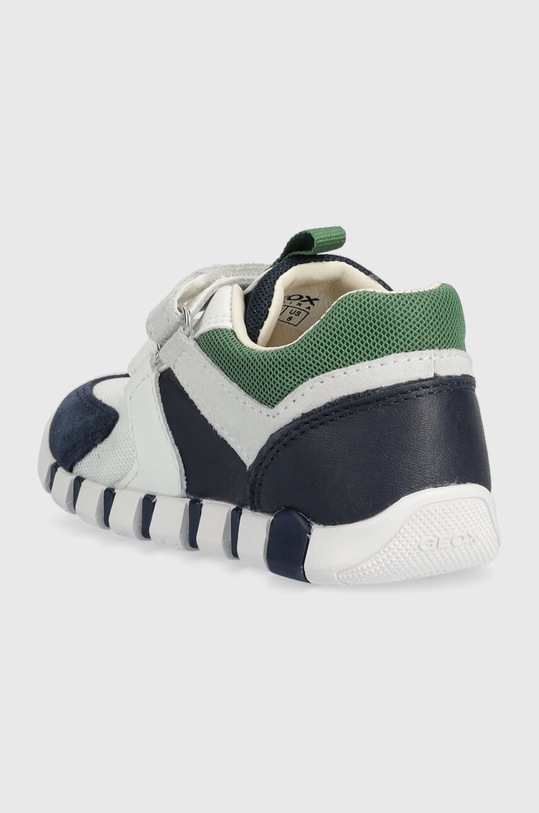 CHLAPEC Dětské polobotky Geox B3555D.02214 zelená
