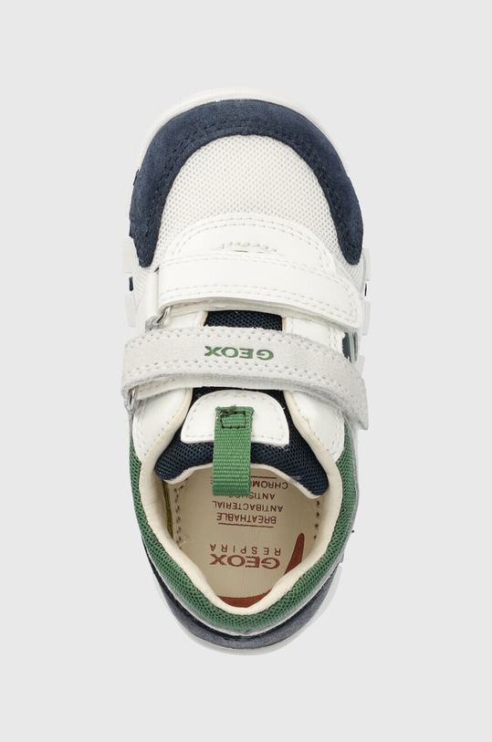 Dětské polobotky Geox zelená B3555D.02214