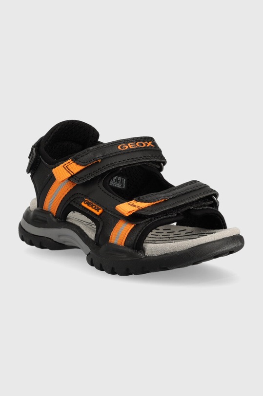 Geox sandały dziecięce J250RA.01554.28.35.PPYX czarny SS23