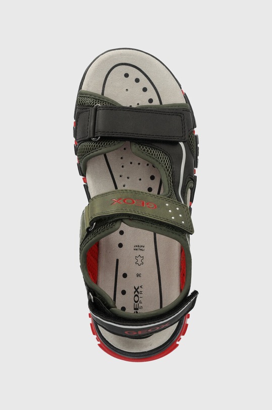 Geox sandały dziecięce zielony J35GHC.014ME.36.39.PPYX