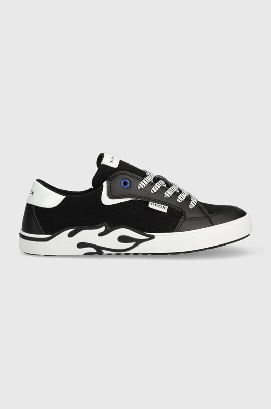 Dětské sneakers boty Geox imitace kůže černá J35HLA.01054.36.39.PPYX