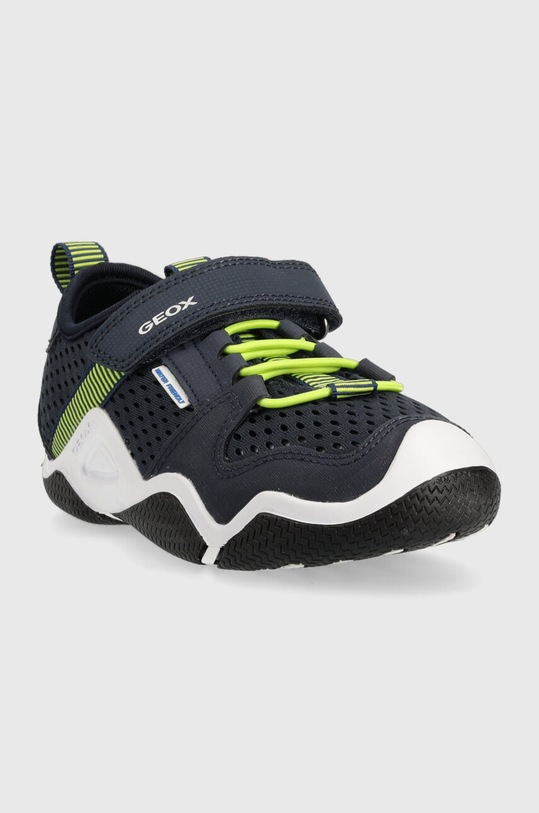 Dětské sneakers boty Geox J3530A.01450.28.35.PPYX námořnická modř SS23